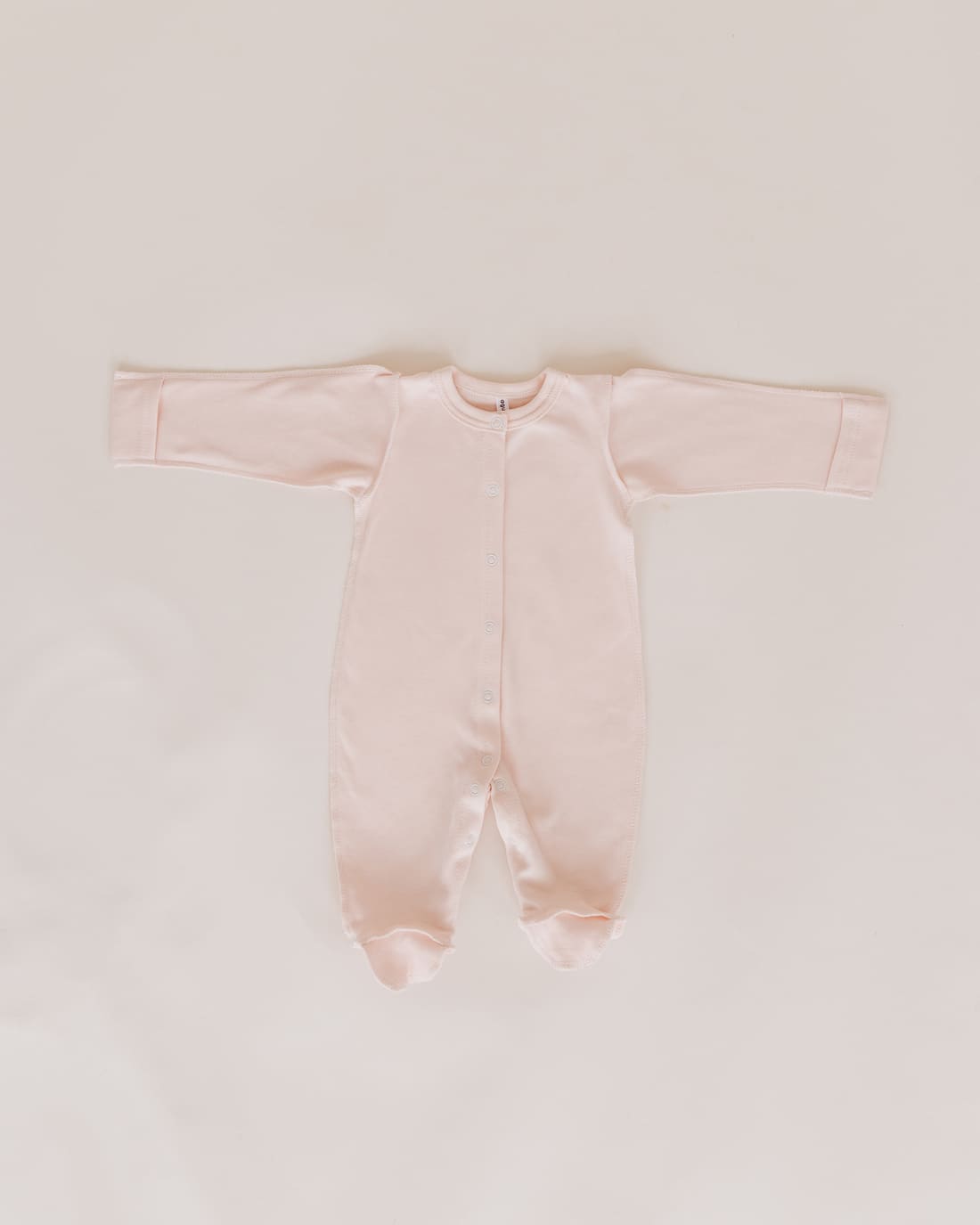 Чоловічок для новонароджених із антицарапки (шви назовні)