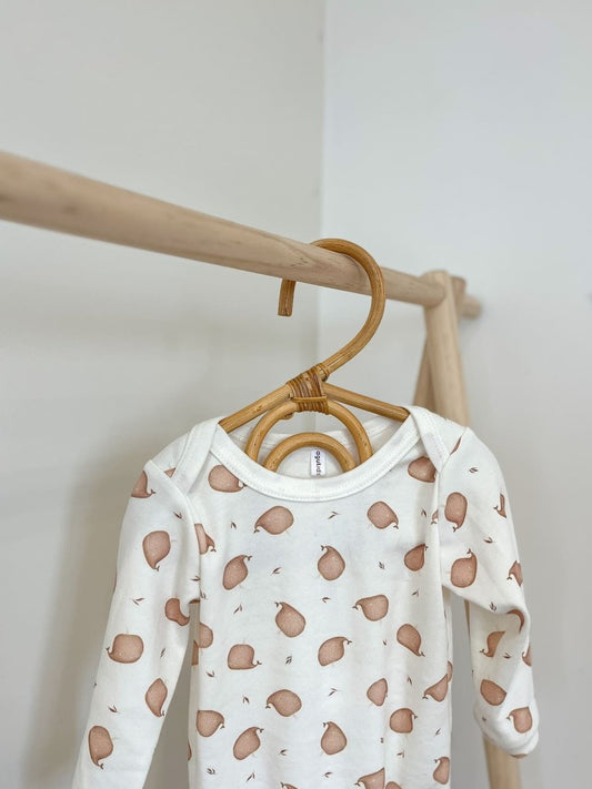 Боді для немовлят з малюнком китів (довгий рукав) - Agukids