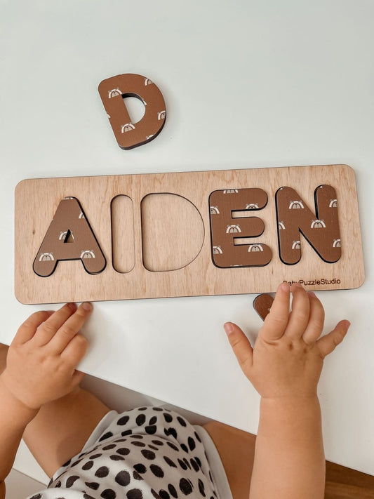 Іменний бізіборд - вкладиш для хлопчика - Agukids