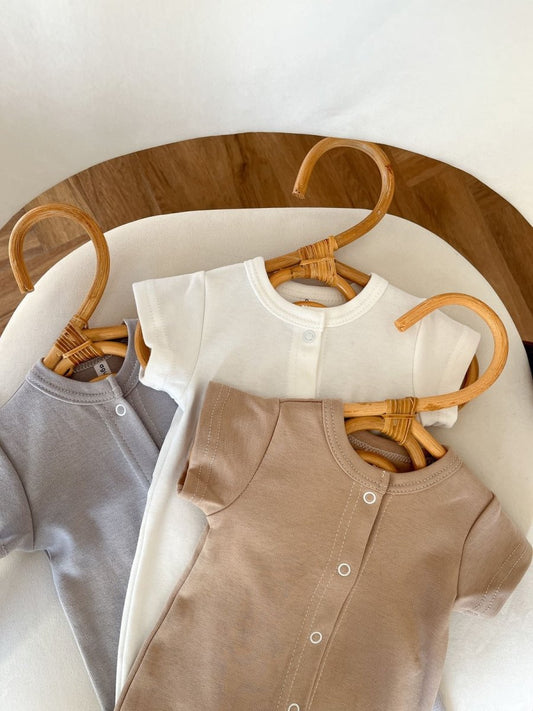 Літній чоловічок для дитини однотонний - Бежевий - Agukids