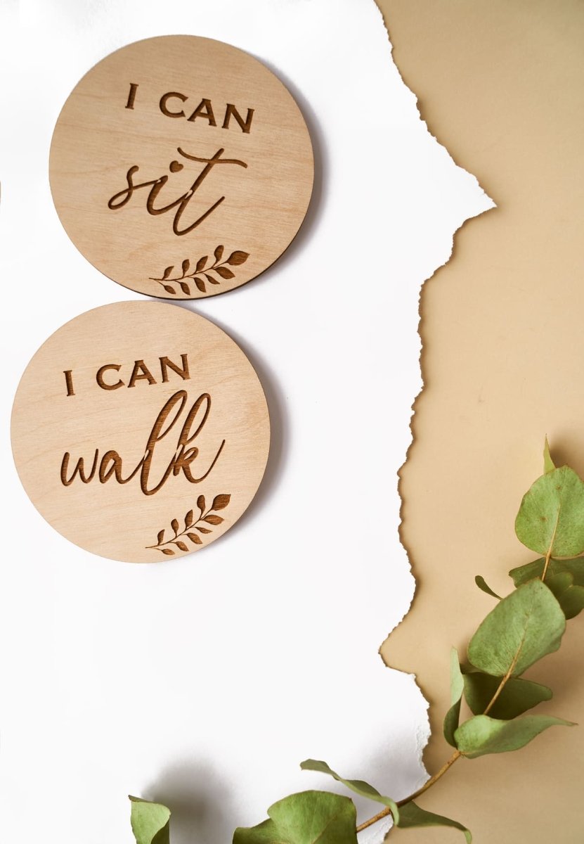 Метрики немовлят для фото "I can Sit" і "I can Walk" - I can Sit метрика - Agukids